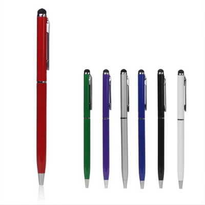 Други Стилус писалки Луксозен тънък химикал стилус за капацитивни тъч дисплеи универсален червен